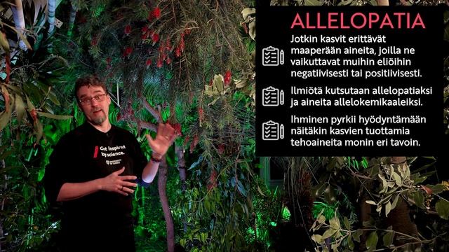 Luonnollista kemiaa: Callistemon citrinus смотреть онлайн