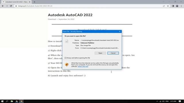 How to Download & Install AutoCAD 2022 Software for free смотреть онлайн