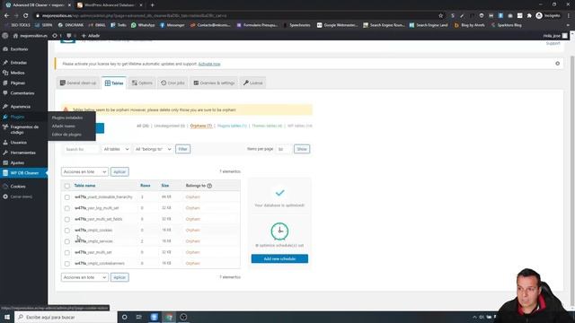 LIMPIAR BASE DE DATOS en Wordpress Fácil y Rápido смотреть онлайн