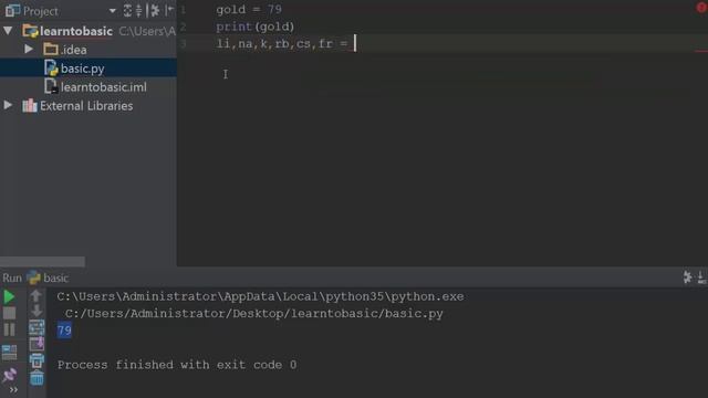 Python Programming with IntelliJ IDE - #2 Alkali Variables смотреть онлайн