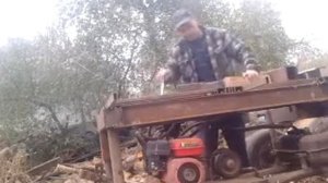 Самодельный гидравлический дровокол
