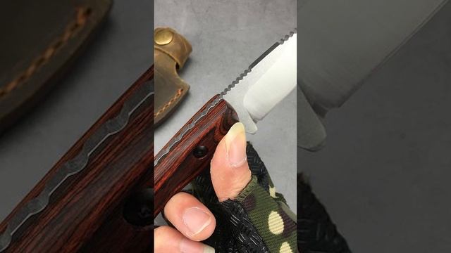 INTRODUCING New 58HRC Outdoor Fixed Blade Knife смотреть онлайн