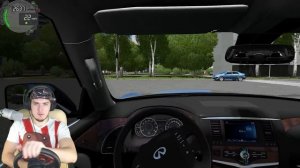 ПОЕХАЛИ С ДРУЗЬЯМИ НА ШАШЛЫКИ - City Car Driving + РУЛЬ