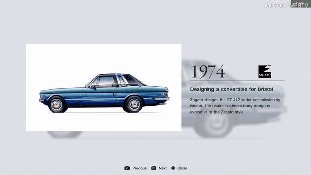 Gran Turismo Sport - Museum - Zagato смотреть онлайн