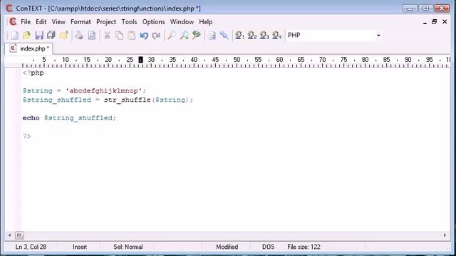 Beginner PHP Tutorial 35 String Functions Part 2 смотреть онлайн