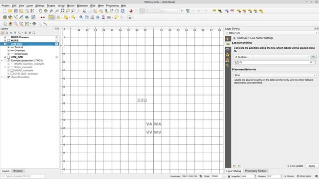 QGIS User 0032 - MGRS смотреть онлайн