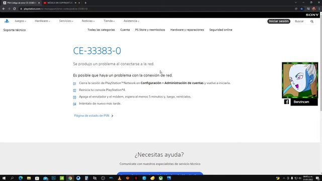 SOLUCION Error CE-33383-0 En PS4 (2022): Solución Definitiva