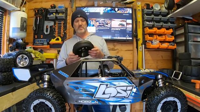 Losi DBXL- E sand paddles plus upgrades смотреть онлайн
