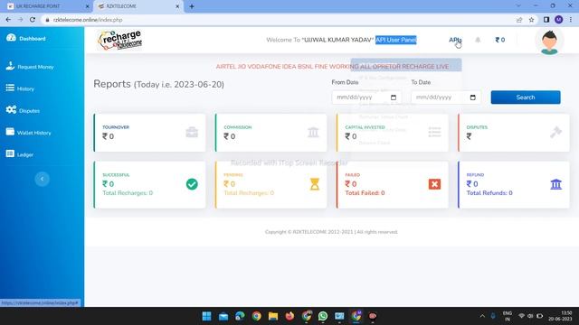 Recharge Admin Panel Software With Full Source Code And Android App & API penel UPI Add Offer 5000 смотреть онлайн