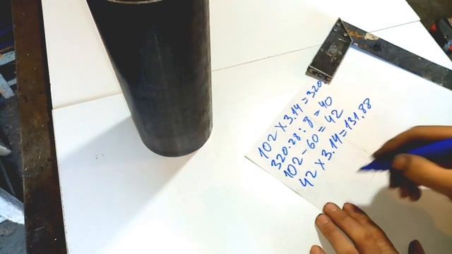 Переход с большого диаметра трубы на меньший диаметр трубы, своими руками. смотреть онлайн