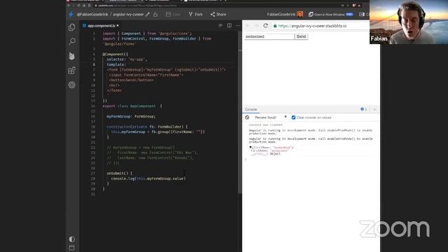 Enrich your Angular App with Angular Forms | Fabian Gosebrink смотреть онлайн