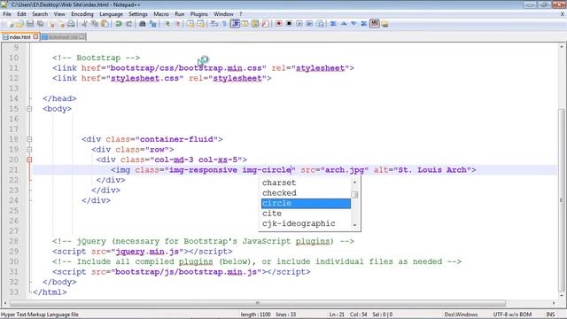 Bootstrap Tutorial for Beginners - 23 - Images смотреть онлайн