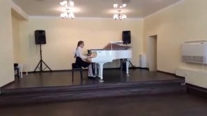 К. Черни, "Сонатина", До - мажор.