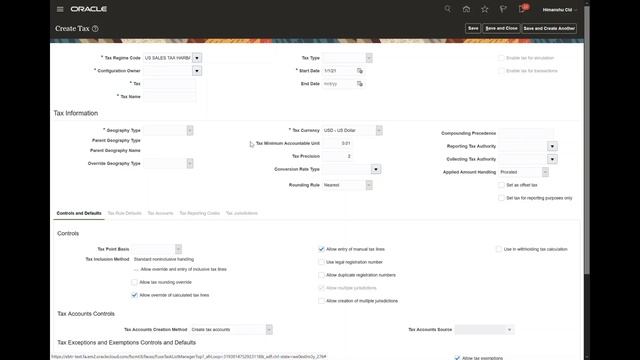 Oracle Cloud Financials Tax Manage Taxes - Log on to www.oracleoncloud.com смотреть онлайн