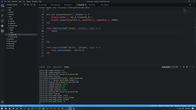 alt:V JS Tutorial 3 - Working with Commands (Out of Date) смотреть онлайн