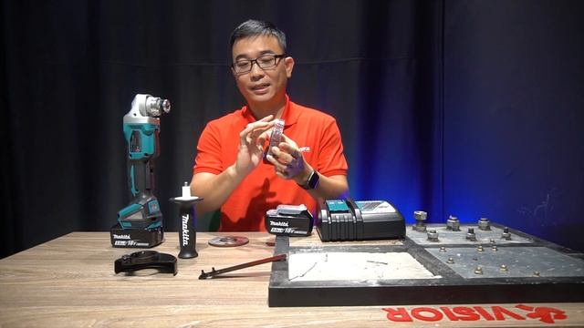 Máy mài góc dùng pin 18v 100mm MAKITA DGA408RTJ1 - Đôi tay người thợ - Visior смотреть онлайн