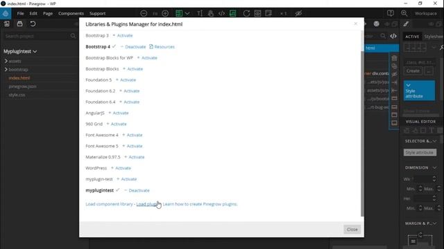 How to Install Pinegrow Plugins 2018 смотреть онлайн