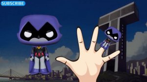 Finger Family TEEN TITANS Finger Family NURSURY RHYMES song