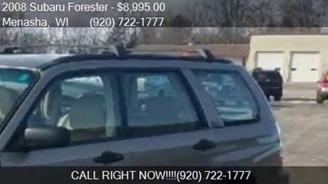 2008 Subaru Forester 2.5 X AWD 4dr Wagon 4A for sale in Mena смотреть онлайн