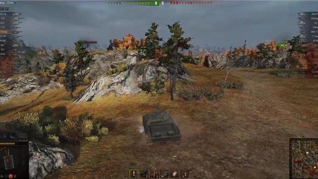 Серия боев на СУ-122-44. Бой 1 Тундра - Стандартный бой. смотреть онлайн