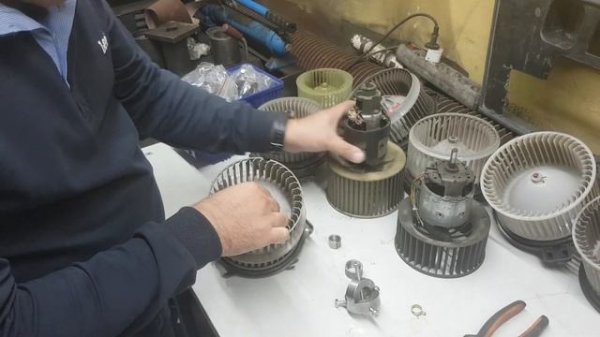 Съёмник крыльчаток отопителей