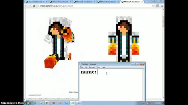 My top 10 minecraft skin names