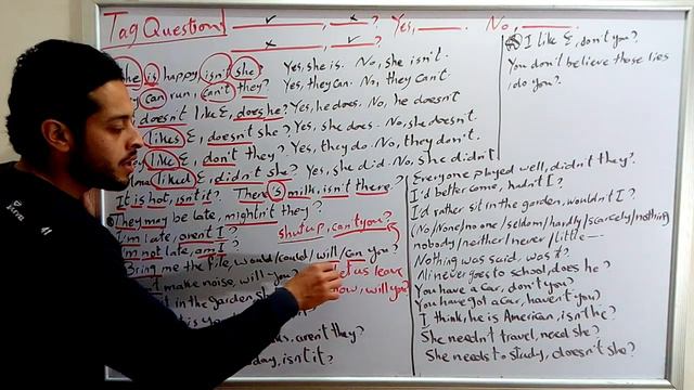 Free English - tag questions смотреть онлайн