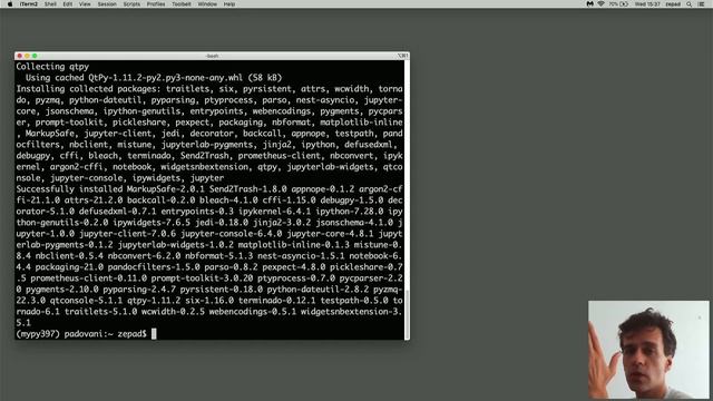 4 [macOS] - Instalação do miniconda, Python e Jupyter смотреть онлайн