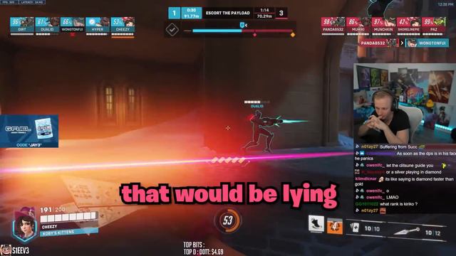 This DIAMOND player thinks he should be GRANDMASTER, so we put him in a TOP 500 lobby to prove it! смотреть онлайн