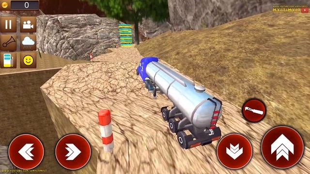 Oil Tanker Truck Driving - Cargo Transporter Truck - Android GamePlay смотреть онлайн