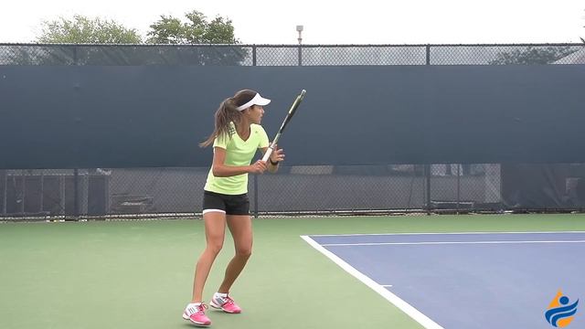 Ana Ivanovic Slow Motion Forehand & Backhand (Cincinnati 2014)