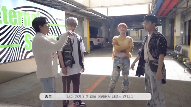 [Озвучка By ATINY'S TREASURE] Съёмки клипа ATEEZ - 'Eternal Sunshine'