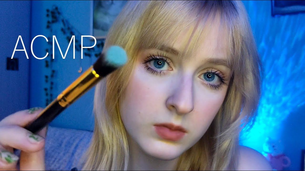 АСМР для сна | Медленный макияж | ASMR for sleep Slow makeup смотреть онлайн