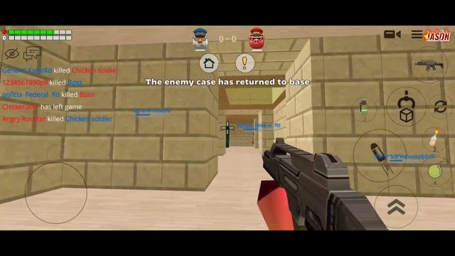 Chicken Gun Capture Flag Mode Gameplay 4 смотреть онлайн
