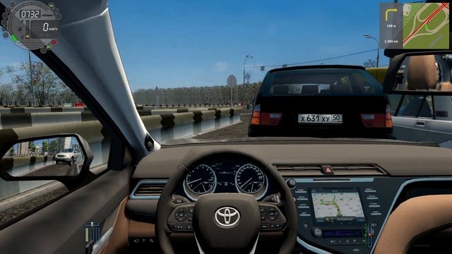 Тойота Камри  City Car Driving  Топ Игра #citycardriving