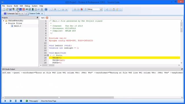 Proteus Tutorial : Getting Started with Proteus VSM смотреть онлайн