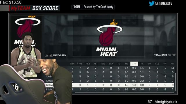 WHEN TRASH TALKING/DANCING CELEBRATING GOES WRONG! NBA 2k17 MyTeam Gameplay смотреть онлайн
