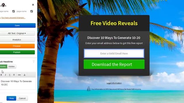 Internet Traffic Pages - How To Create Professional Lead Capture Pages Easily For Free смотреть онлайн