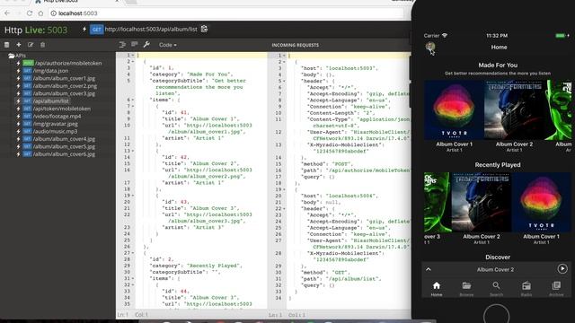 React Native Mobile App, HttpLive, TypeScript Proxy смотреть онлайн