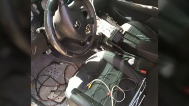 Митсубиси Аутлендер- покраска бамперов