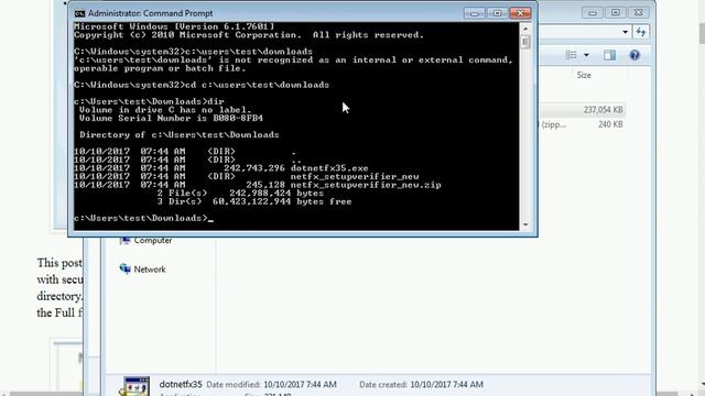How to install .net framework 3.5 on Windows 7 Embedded смотреть онлайн