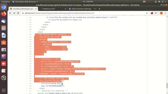 How to Add Facebook Messenger Customer Chat Plugin your website. смотреть онлайн