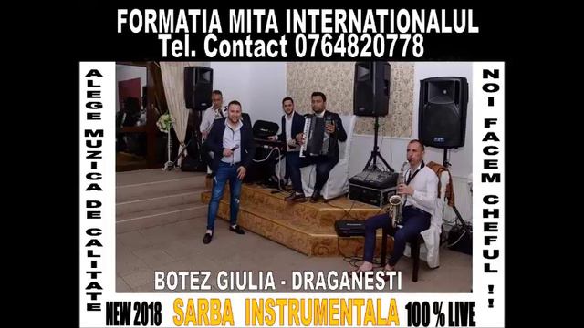 FORMATIA MITA INTERNATIONALUL TEL 0764820778 BOTEZ GIULIA DRAGANESTI SARBA INSTRUMENTALA SAXOFON V смотреть онлайн