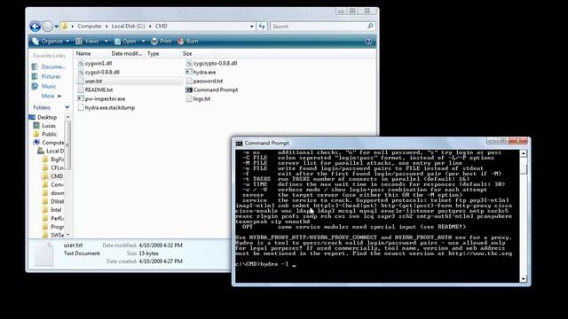 THC Hydra - Brute Force - Command Line Tool смотреть онлайн