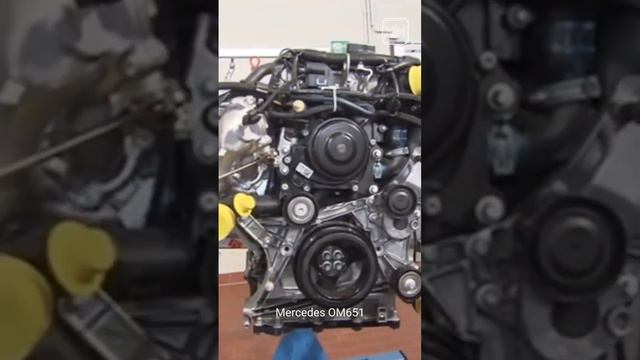 Дизельный двигатель Mercedes OM651 в сборе смотреть онлайн