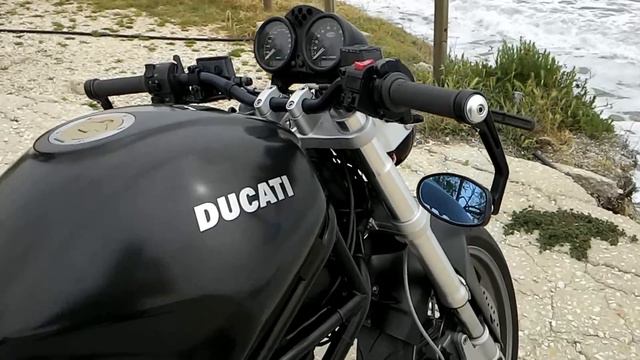 DUCATI MONSTER 620 ... AKRAPOVIC - MARCHESINI смотреть онлайн