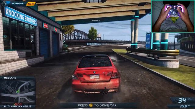 BMW M3 Coupe - NFS: Most Wanted 2012 | Gamesir T4 Kaleid Gameplay смотреть онлайн
