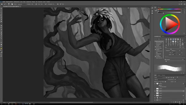 |Speedpaint| The Heart of the Grove - Path of Exile fan art смотреть онлайн