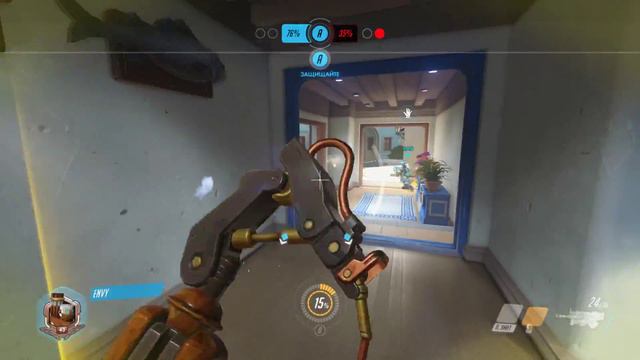 OVERWATCH #19 Учусь играть за новых героев! смотреть онлайн