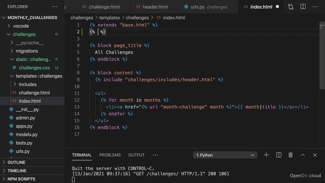 042-Adding Static Files-opendir.cloud. #programmer #static #education #pythondjango смотреть онлайн